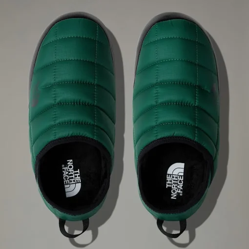 Clearance The North Face Pantoufles Thermoball™ V Traction Pour Femme EVERGREEN/TNF BLACK