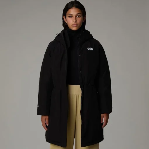 Hot The North Face Parka Brooklyn Pour Femme TNF Black-NPF