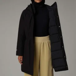 Hot The North Face Parka Brooklyn Pour Femme TNF Black-NPF