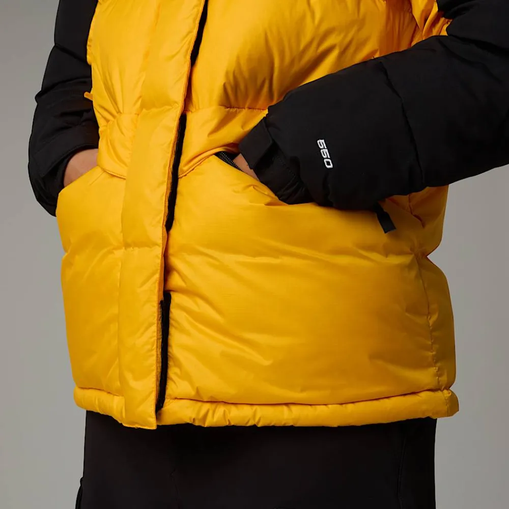Store The North Face Parka En Duvet Himalayan Pour Femme Summit Gold