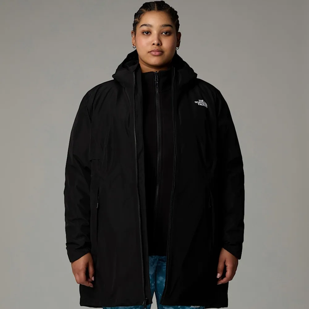Outlet The North Face Parka Grande Taille Isolante Hikesteller Pour Femme TNF Black-NPF