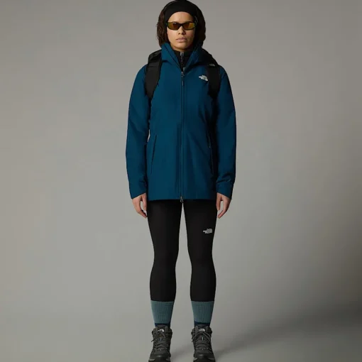 Online The North Face Parka Imperméable Hikesteller Pour Femme Midnight Petrol