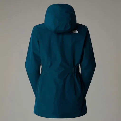 Online The North Face Parka Imperméable Hikesteller Pour Femme Midnight Petrol