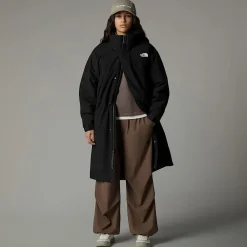 Clearance The North Face Parka Longue Rembourrée Pour Femme TNF Black