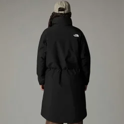 Clearance The North Face Parka Longue Rembourrée Pour Femme TNF Black