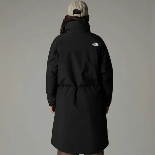 Clearance The North Face Parka Longue Rembourrée Pour Femme TNF Black