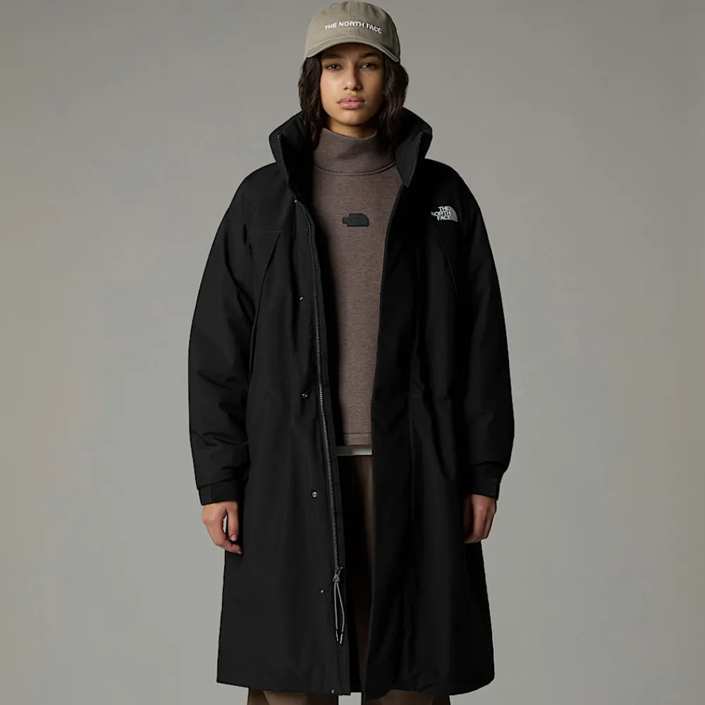 Clearance The North Face Parka Longue Rembourrée Pour Femme TNF Black