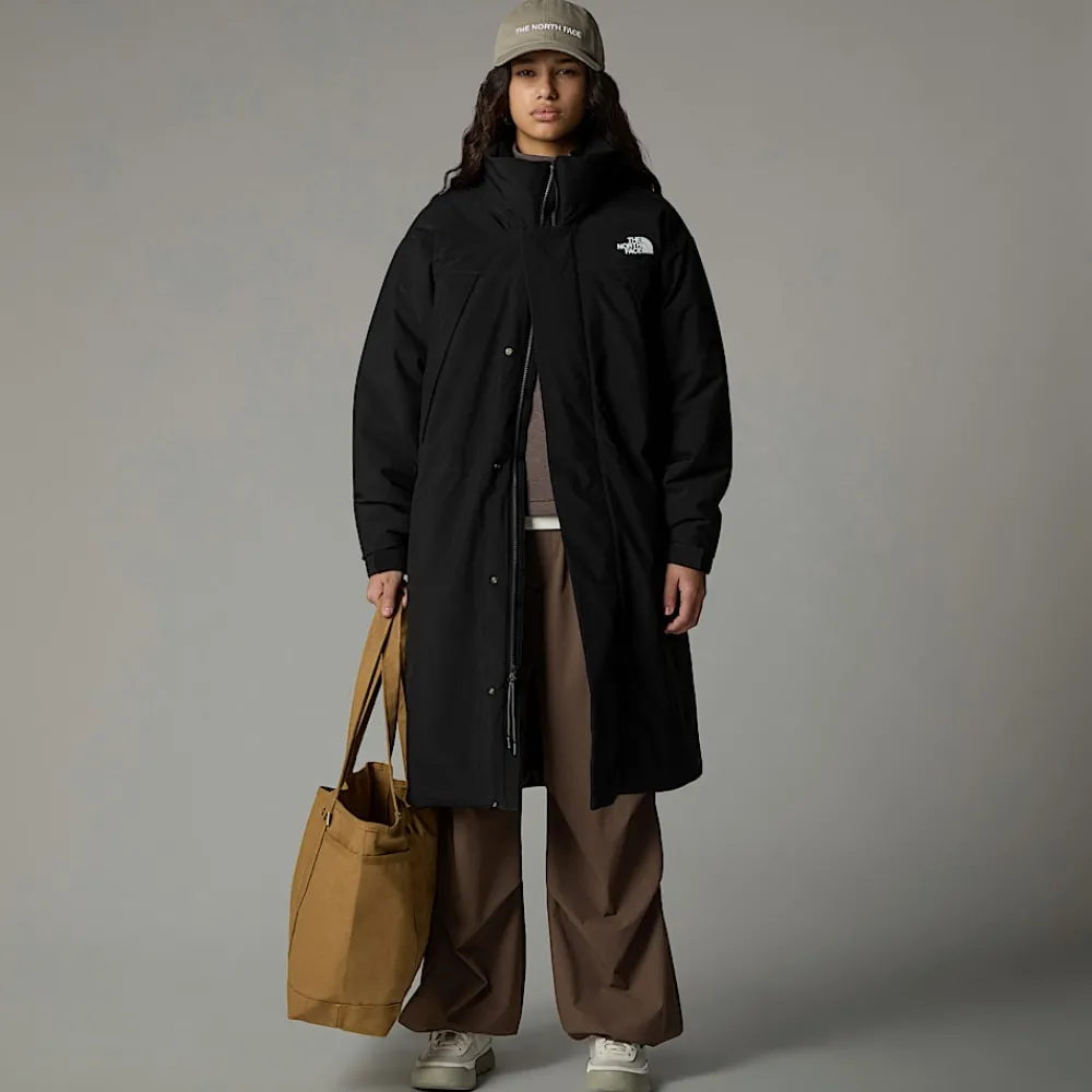 Clearance The North Face Parka Longue Rembourrée Pour Femme TNF Black