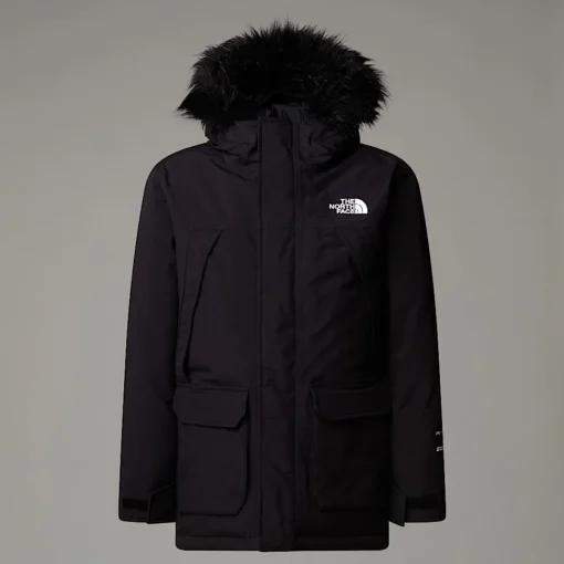 Outlet The North Face Parka McMurdo Pour Garçon TNF Black