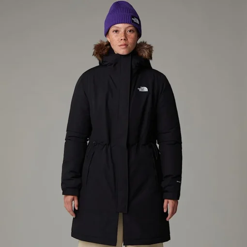 Sale The North Face Parka Recyclée Zaneck Pour Femme TNF Black-TNF Black