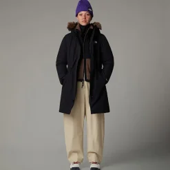 Sale The North Face Parka Recyclée Zaneck Pour Femme TNF Black-TNF Black