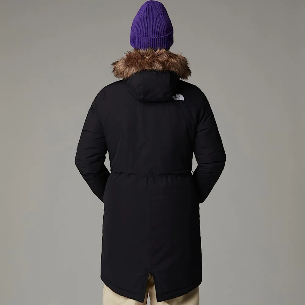 Sale The North Face Parka Recyclée Zaneck Pour Femme TNF Black-TNF Black