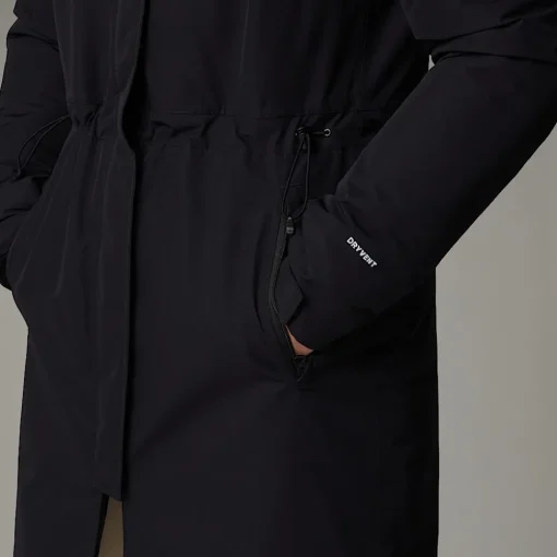 Sale The North Face Parka Recyclée Zaneck Pour Femme TNF Black-TNF Black