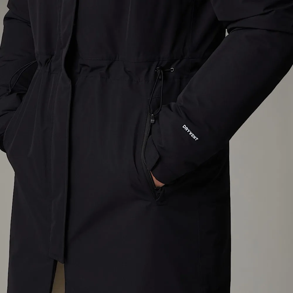 Sale The North Face Parka Recyclée Zaneck Pour Femme TNF Black-TNF Black
