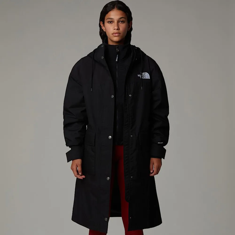 Shop The North Face Parka Reign On Pour Femme TNF Black