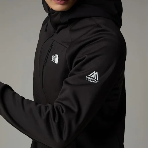 Sale The North Face Polaire à Capuche Et Col Zippé Mountain Athletics Pour Homme TNF Black