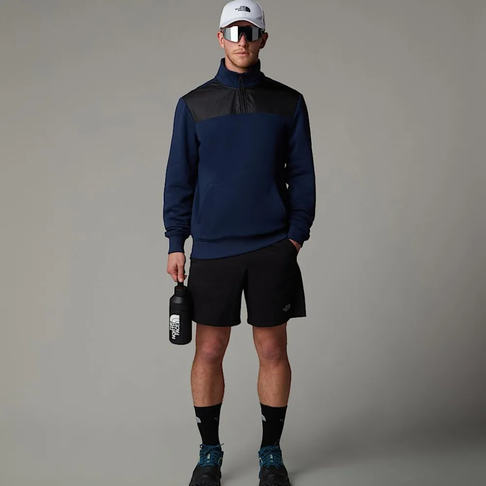 Hot The North Face Polaire à Col Zippé Duwoni Pour Homme Summit Navy-TNF Black-NPF