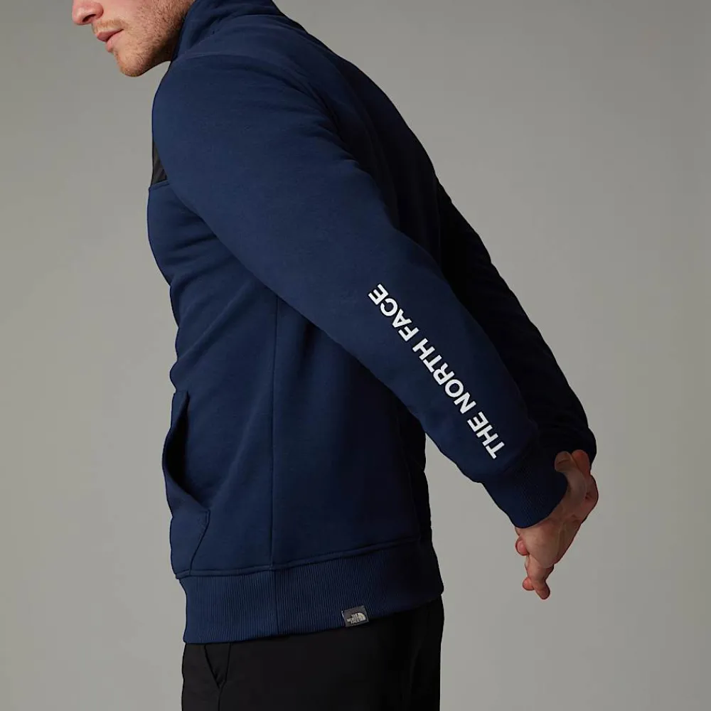Hot The North Face Polaire à Col Zippé Duwoni Pour Homme Summit Navy-TNF Black-NPF