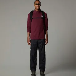 Cheap The North Face Polaire à Col Zippé 100 Glacier Pour Homme Alpine Plum