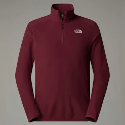 Cheap The North Face Polaire à Col Zippé 100 Glacier Pour Homme Alpine Plum