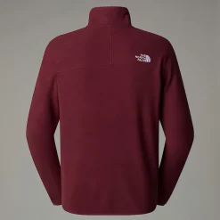Cheap The North Face Polaire à Col Zippé 100 Glacier Pour Homme Alpine Plum