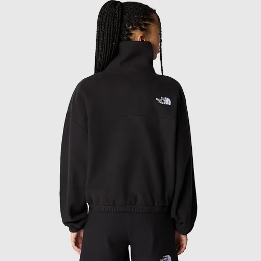 Fashion The North Face Polaire à Col Zippé Glacier Pour Femme TNF Black