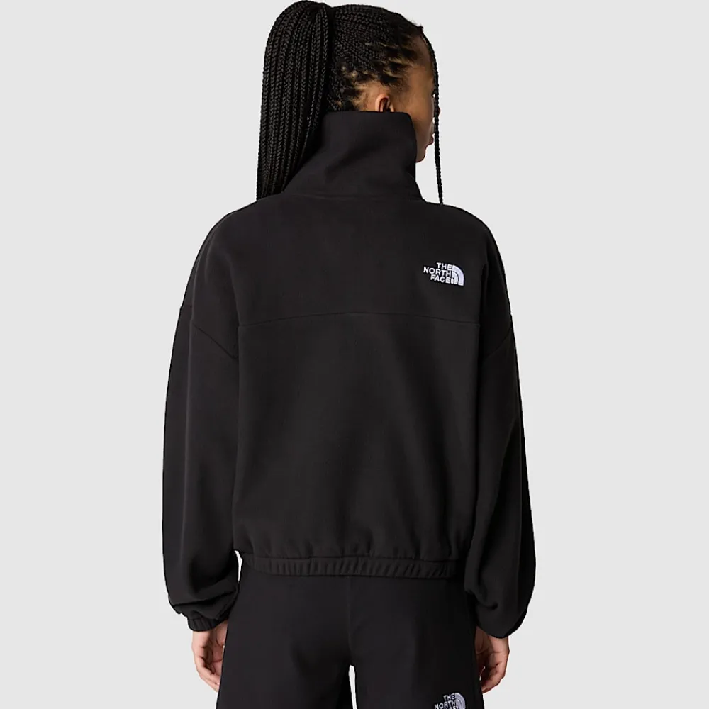 Fashion The North Face Polaire à Col Zippé Glacier Pour Femme TNF Black