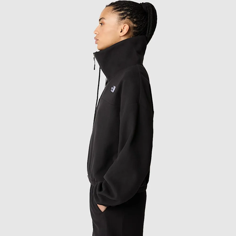Fashion The North Face Polaire à Col Zippé Glacier Pour Femme TNF Black