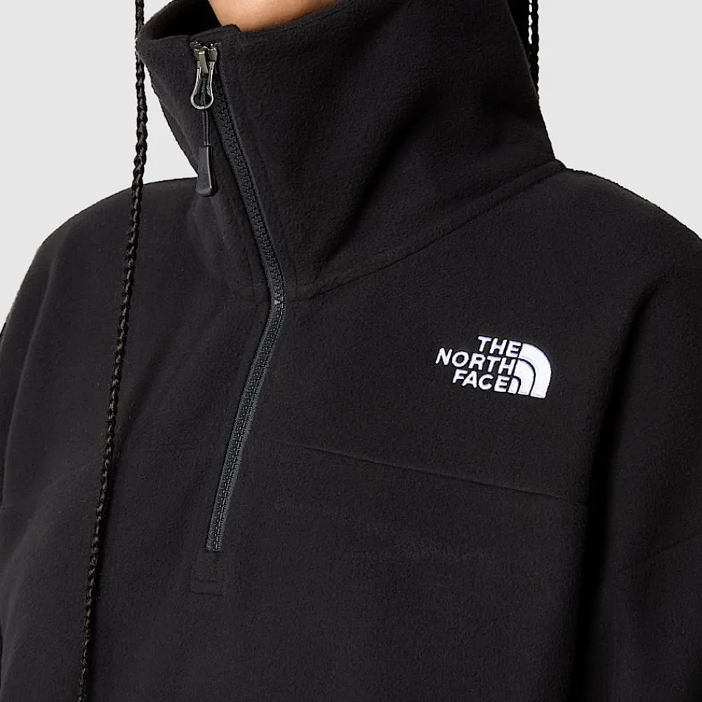 Fashion The North Face Polaire à Col Zippé Glacier Pour Femme TNF Black