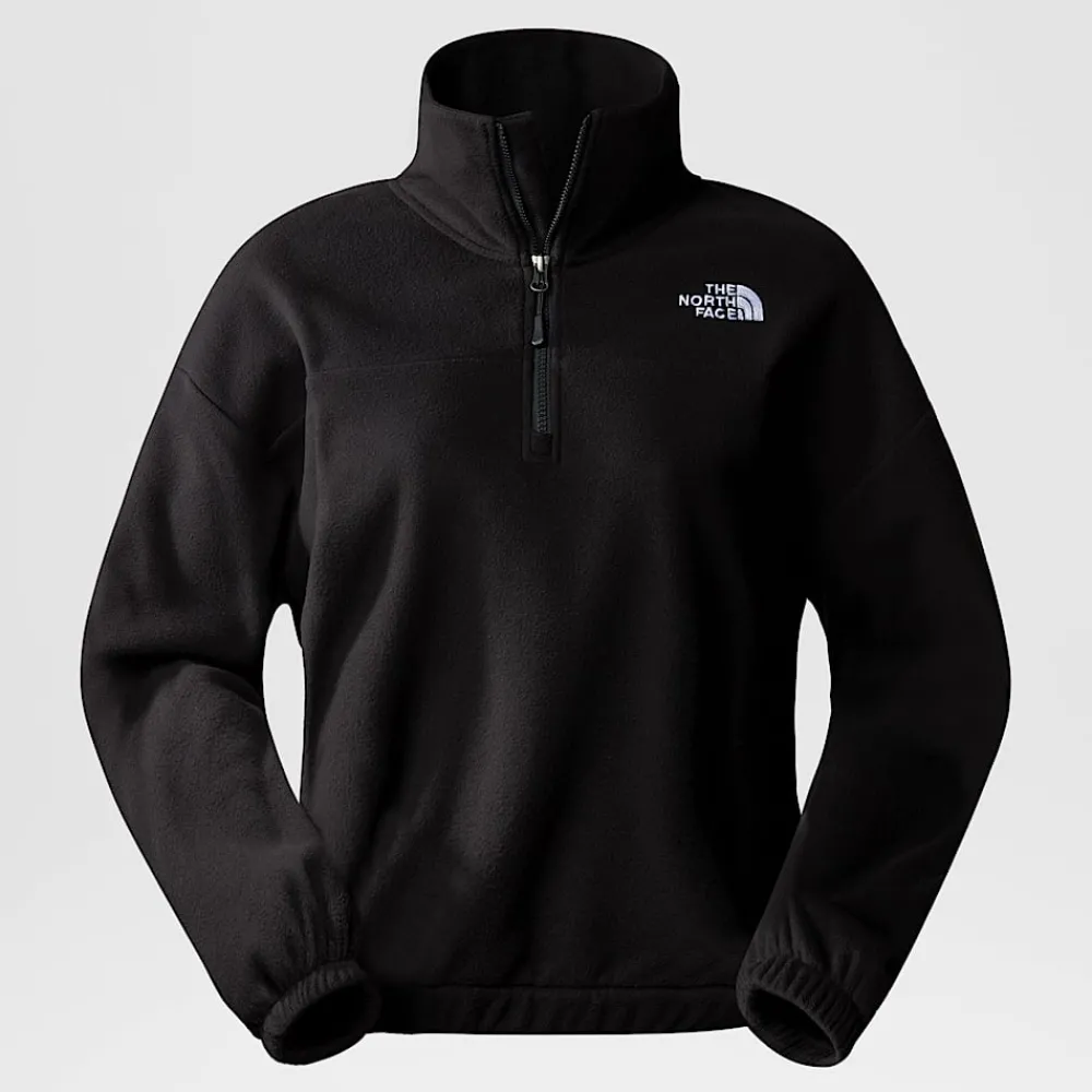 Fashion The North Face Polaire à Col Zippé Glacier Pour Femme TNF Black