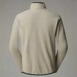 Fashion The North Face Polaire à Col Zippé Glacier Pour Homme Clay Grey