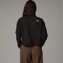 Cheap The North Face Polaire Courte à Col Zippé 100 Glacier Pour Femme TNF Black-NPF