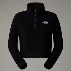 Cheap The North Face Polaire Courte à Col Zippé 100 Glacier Pour Femme TNF Black-NPF