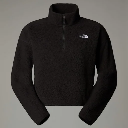 New The North Face Polaire Courte High Pile Pour Femme TNF Black-NPF