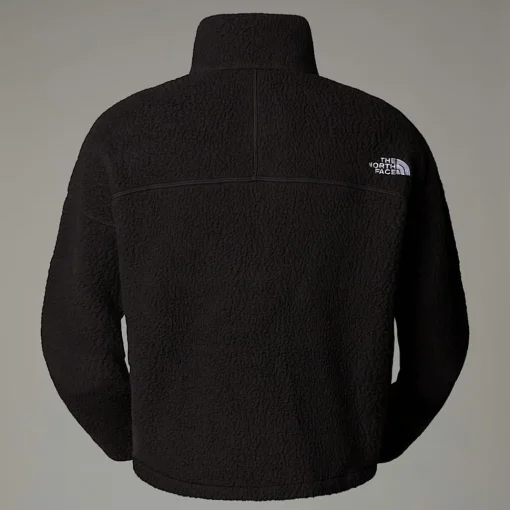 New The North Face Polaire Courte High Pile Pour Femme TNF Black-NPF