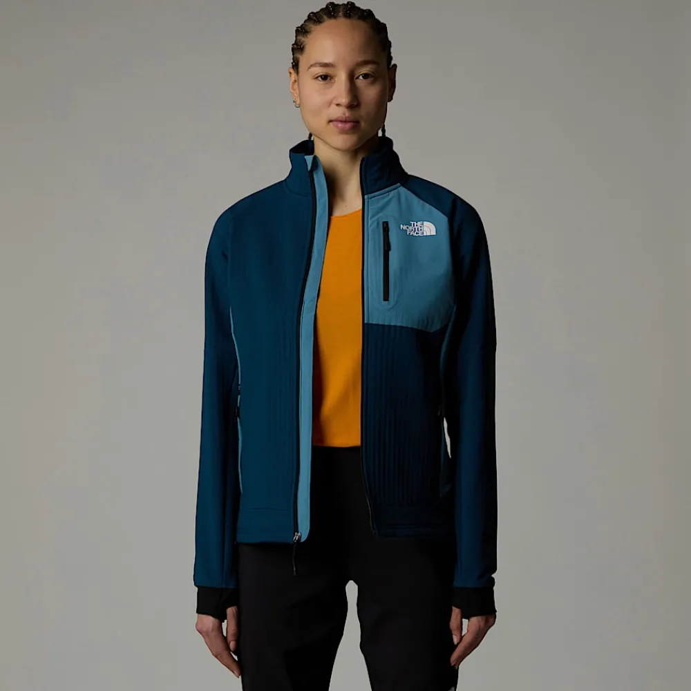 New The North Face Polaire Highball Pour Femme Midnight Petrol-Algae Blue