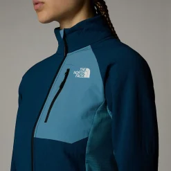New The North Face Polaire Highball Pour Femme Midnight Petrol-Algae Blue