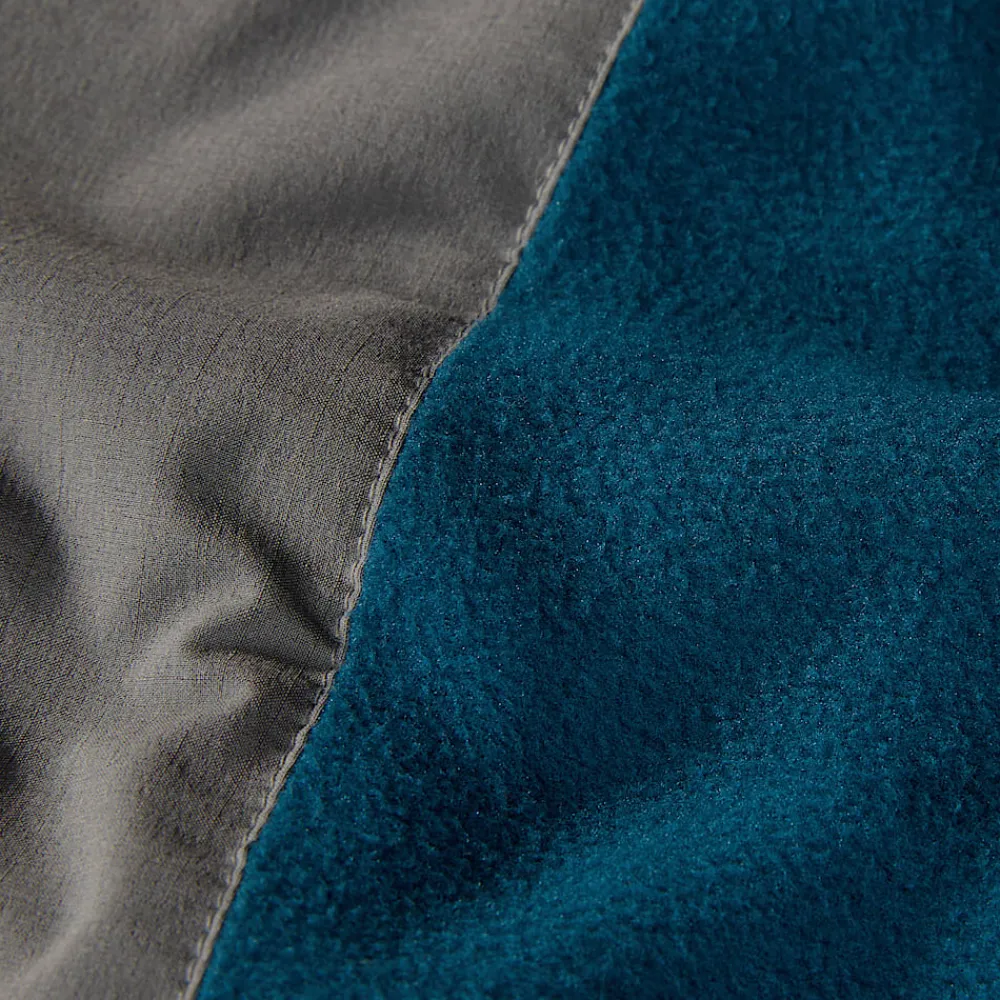 New The North Face Polaire épaisse Demi-zippée Glacier Pour Femme Midnight Petrol-Smoked Pearl