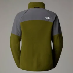 Shop The North Face Polaire épaisse Zippée Glacier Pour Femme Forest Olive-Smoked Pearl