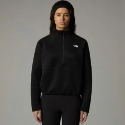 Cheap The North Face Polaire Thermique à Col Zippé Vertical Pour Femme TNF Black