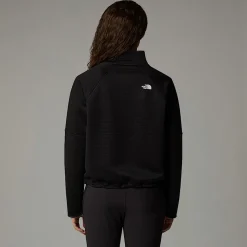 Cheap The North Face Polaire Thermique à Col Zippé Vertical Pour Femme TNF Black