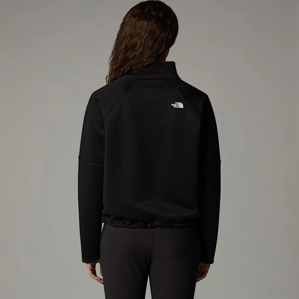 Cheap The North Face Polaire Thermique à Col Zippé Vertical Pour Femme TNF Black