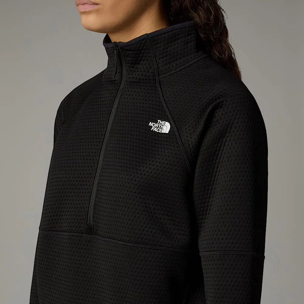 Cheap The North Face Polaire Thermique à Col Zippé Vertical Pour Femme TNF Black