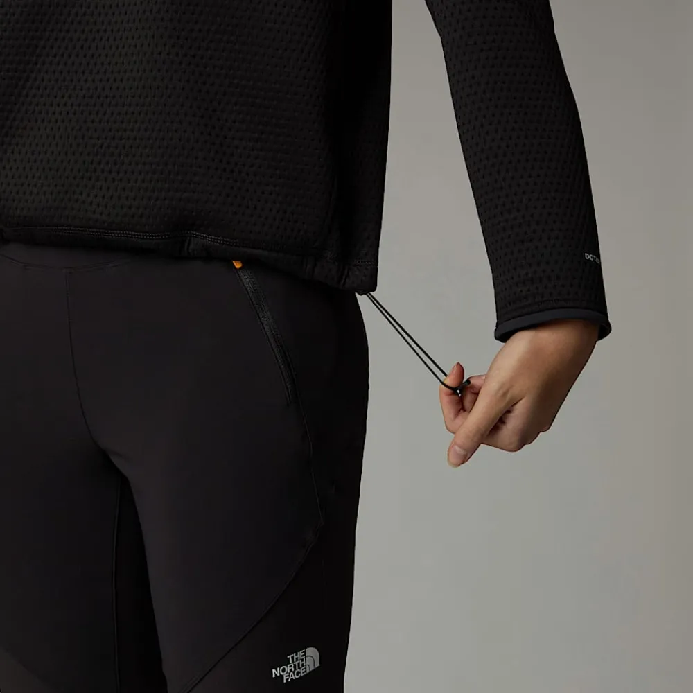 Cheap The North Face Polaire Thermique à Col Zippé Vertical Pour Femme TNF Black