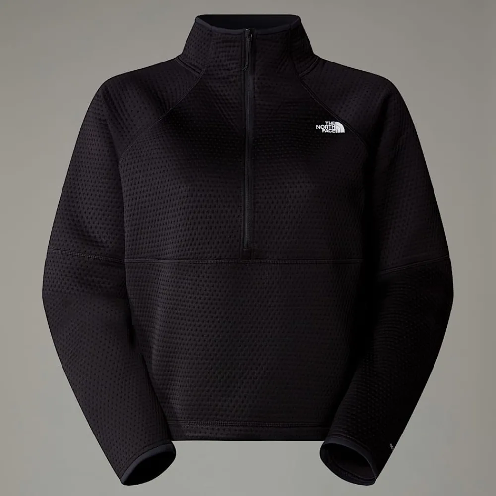 Cheap The North Face Polaire Thermique à Col Zippé Vertical Pour Femme TNF Black