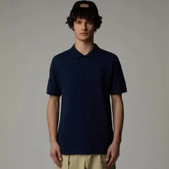 Cheap The North Face Polo Piquet Pour Homme Summit Navy
