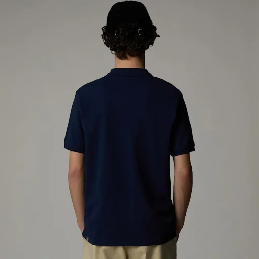 Cheap The North Face Polo Piquet Pour Homme Summit Navy