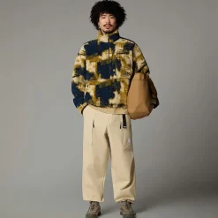 Fashion The North Face Pull Polaire Extreme Pile Pour Homme Midnight Petrol TNF Bleach Dye Print-TNF Black