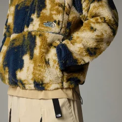 Fashion The North Face Pull Polaire Extreme Pile Pour Homme Midnight Petrol TNF Bleach Dye Print-TNF Black