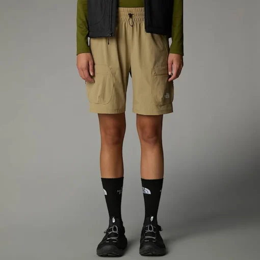 Cheap The North Face Short Repliable Pour Femme Kelp Tan